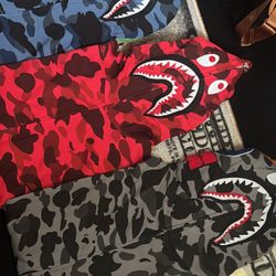 Bape Hoodies And Shirts