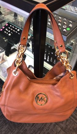 Michael Kors new leather shoulder tote