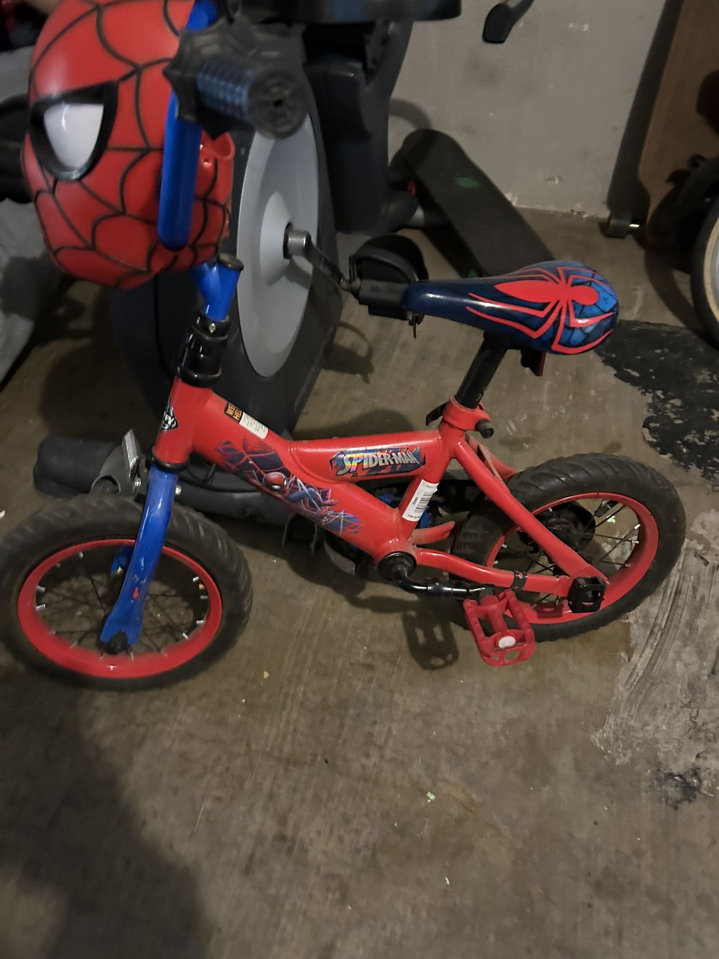 Boy Spiderman Bike