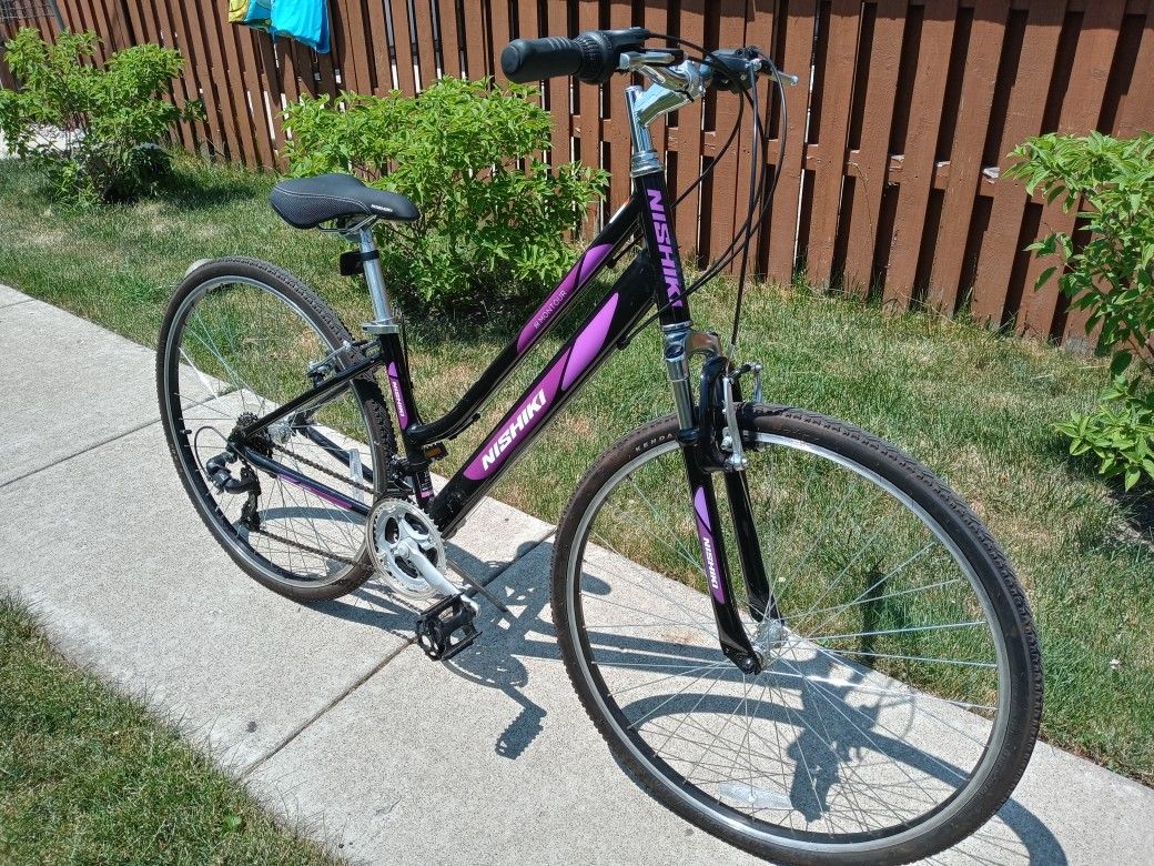 nishiki women's montour hybrid bike