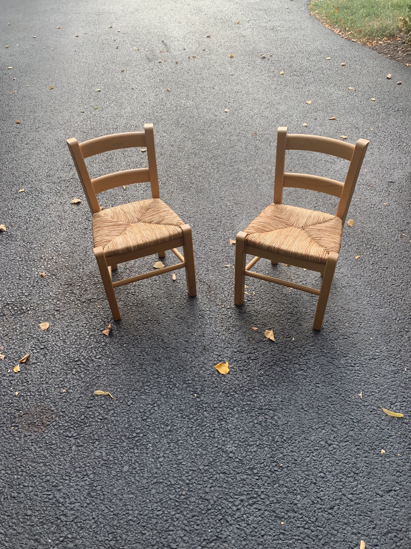 PPU Pair of Kids Chairs (Solid Wood)