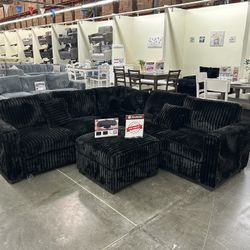 New Sectional Black Color 