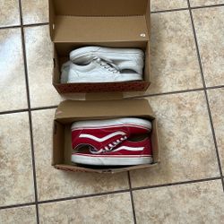 Vans Shoes Size 6.5 Mens 8 Womens