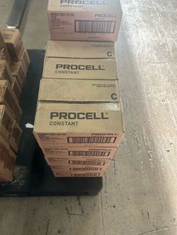 BRAND NEW PROCELL C BATTERIES 72 PER CASE $50 EACH I HAVE 26 CASES OF 72 BATTERIES DISCOUNTS ON BULK ORDERS $$$