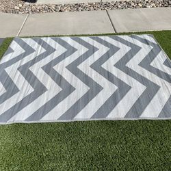 Outdoor RV Rug 5’x7’