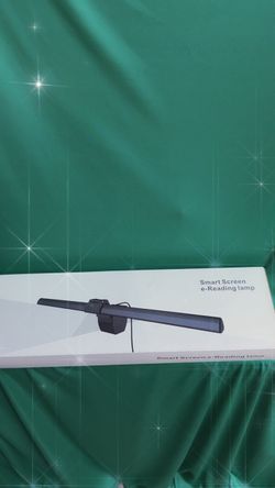 Smart screen reading lamp