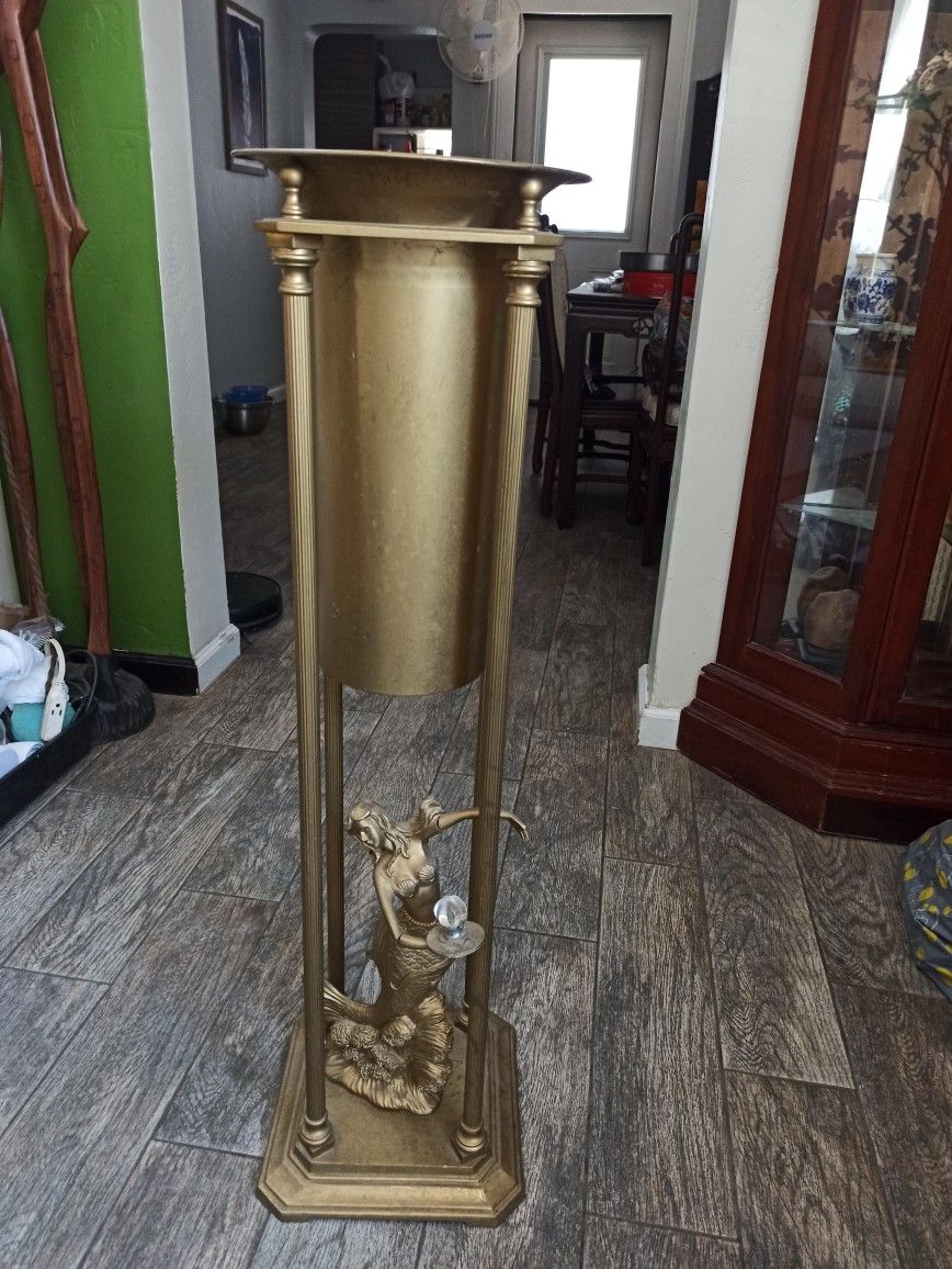 Copper bottle . 37.5"X 10.5"
