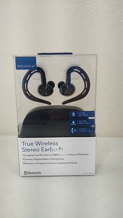 Cancelling Headphones Insignia Earbuds Insignia NS-CAHBTAP True