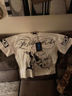 Hell star white and black size medium