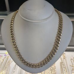 10k Gold Cuban Link Necklace 49.7 Grams 24 Long Layaway Available 10% Down If You Interested Please Ask For Maribel Thank You 