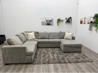 Living Spaces Sectional Couch - Free Delivery