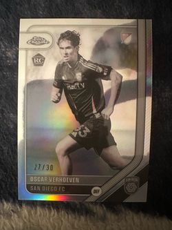 Oscar Verhoeven  /30  RC San Diego FC 2026 Topps Chrome MLS