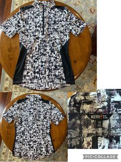 Kerrits Short Sleeve Quarter-Zip Equestrian Top XS