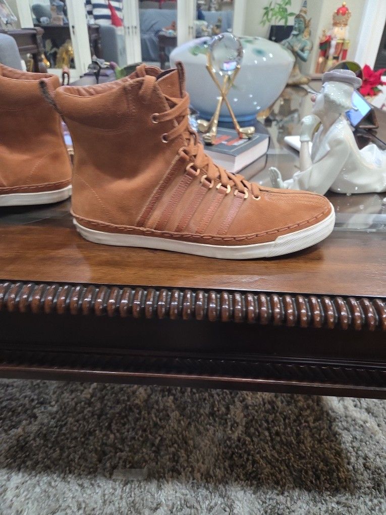 Ariat Billy Reid Tan Suade Mens Shoes