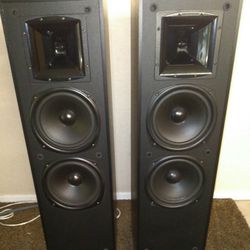 klipsch ksf10.5 speakers 8" woofers 