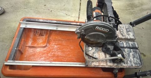 Ridgid Table Saw