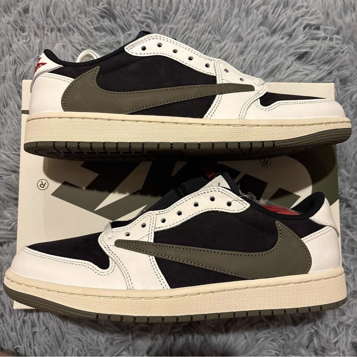 Travis Scott Jordan 1 Medium Olive