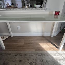 Glass Top Desk