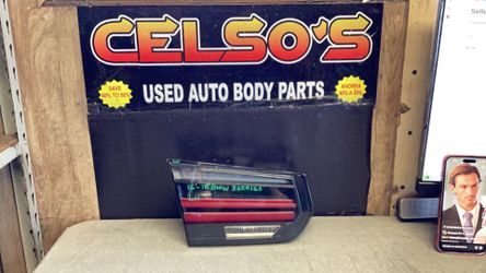 16 18 BMW 3 Series LH Trunk inner light OEM.