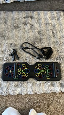 Push-up Board, Grip strengthener, cables