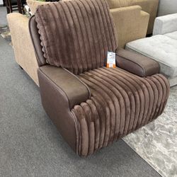 Brown Power Recliner Chair