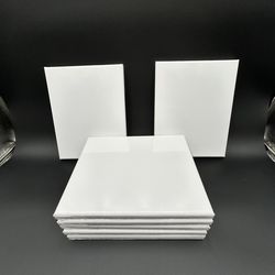 (NEW) Blank Art Canvases 8” x 10”