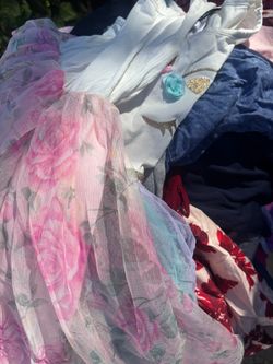 Bunch of girls cloths