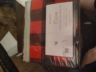 Queen Buffalo Plaid 4-Piece Sheet Set