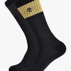 Timberland mens 2-pack Crew Socks Reg $24 