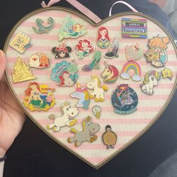 Disney Pins Little Mermaid And Others 
