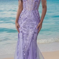 Lilac Prom Dress