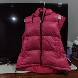 Pink Puffer Vest