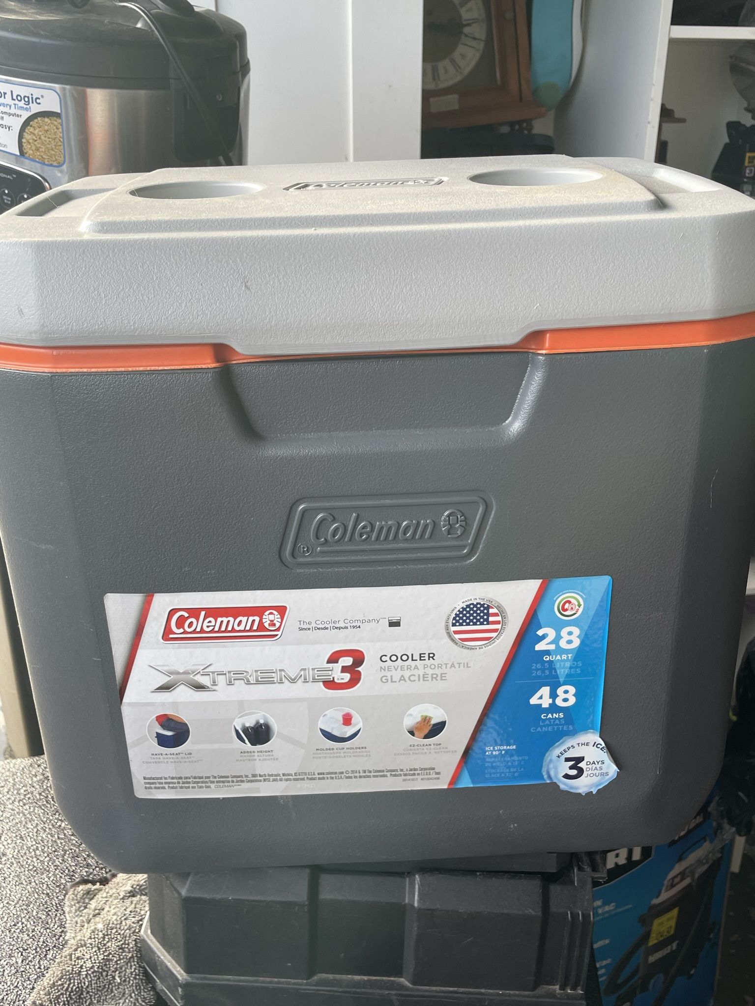 New Coleman Ice Cooler  