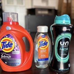 TIDE LAUNDRY DETERGENT