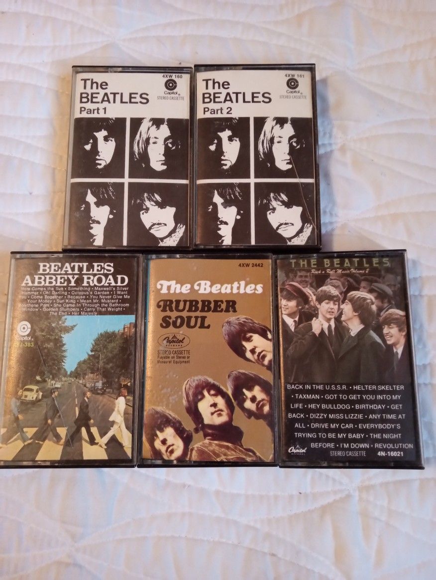 The Beatles Cassette Lot