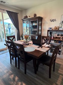 Table and China Hutch