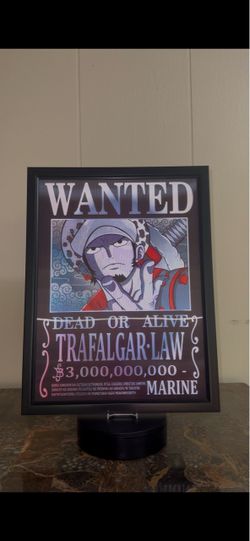 One Piece Wanted 3D Changing Holographic Lenticular Poster