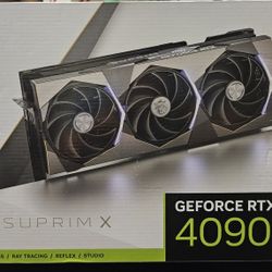 MSI RTX 4090 SUPRIM X 24GB DDR6