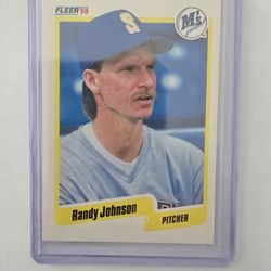 1990 FLEER#518 HOF RANDY JOHNSON NM/MT