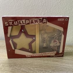 SKULLPANDA Tell Me What You Want Series Pen dant Suit with acrylic paper clip