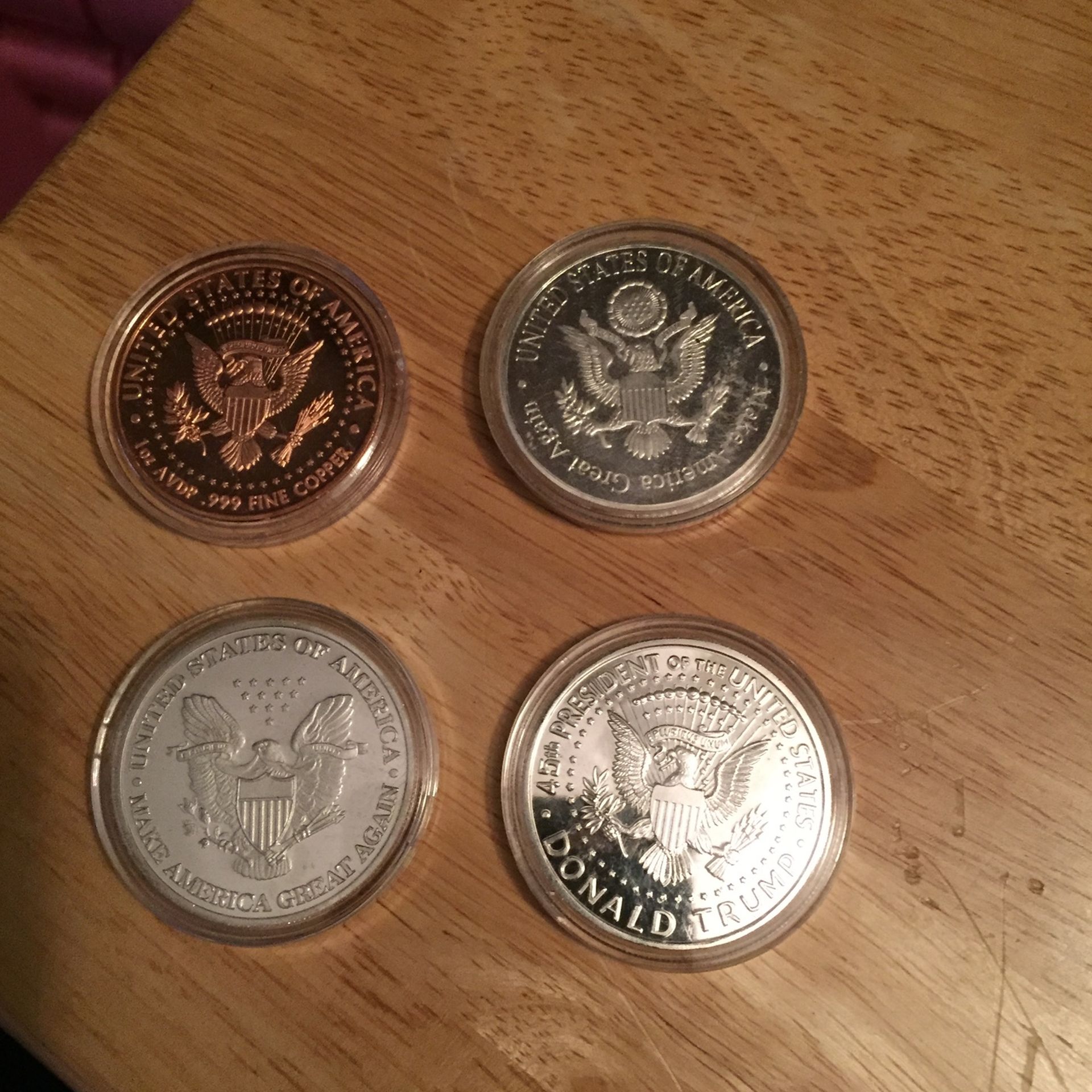 Trump Silver Dollars