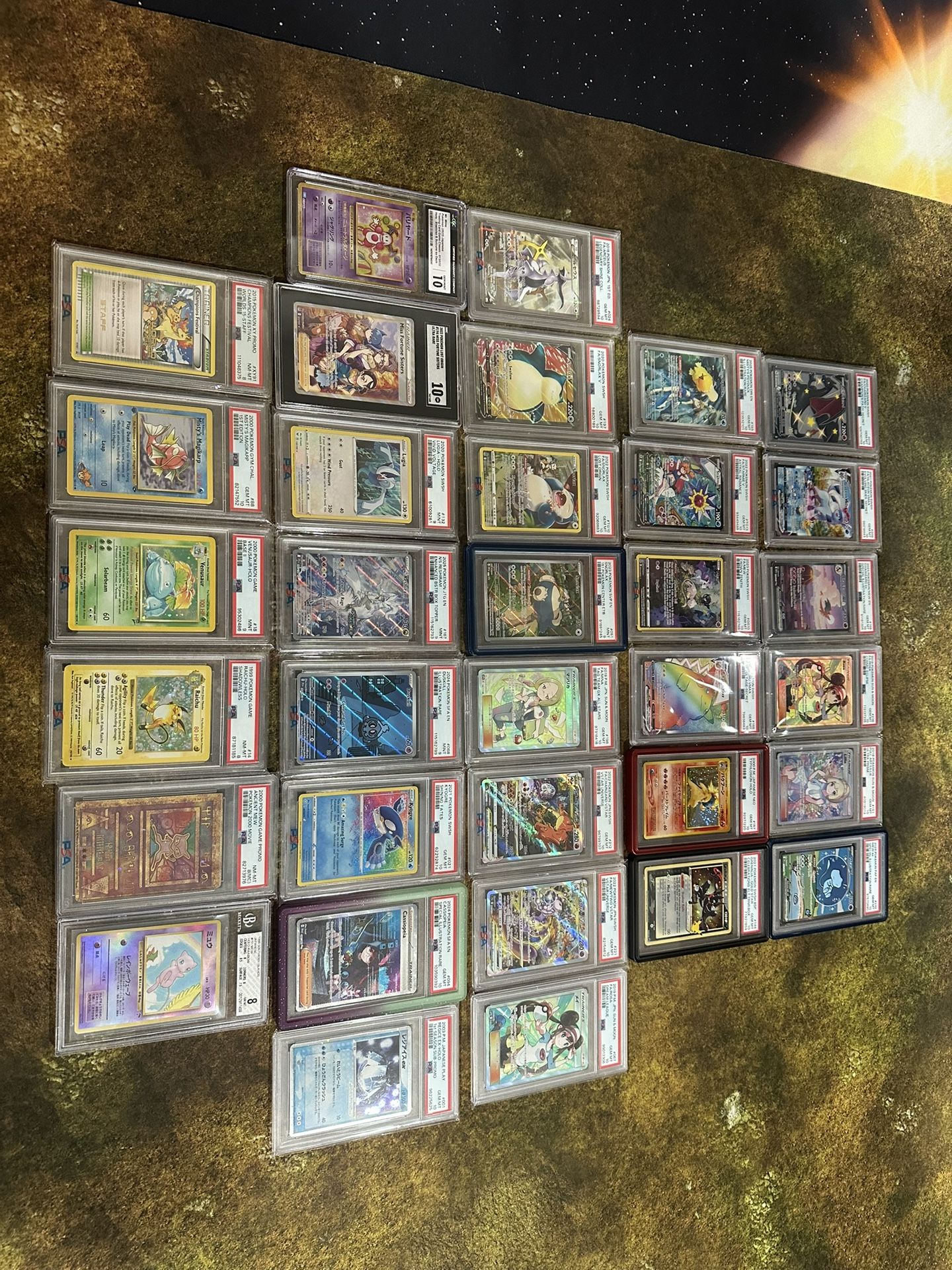 Pokemon Graded Slabs