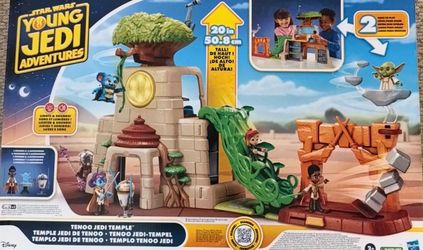 Star Wars Young Jedi Adventures Tenoo Jedi Temple Playset – Brand New ⭐