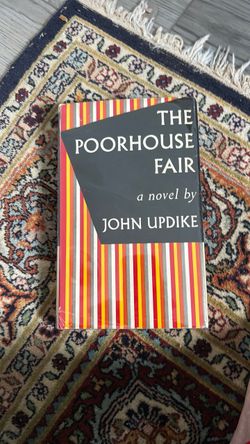 The poor house fair a Novel by John Updike signed