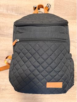 New Black Diaper bag