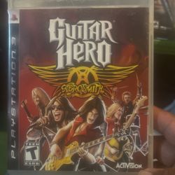 PS3 Guitar Hero Aerosmith Game
