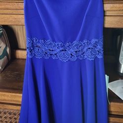 Royal Blue Dress