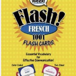 Speak in a Week.: Flash! French : Essential Vocabulary for Effective Communication! Flash Cards