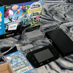 Nintendo Wii U Mario & Luigi Bros Deluxe Set 32GB Console Box