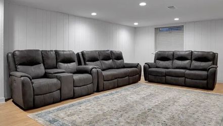 HOME THEATER RECLINING SOFA — MUST GO ASAP!